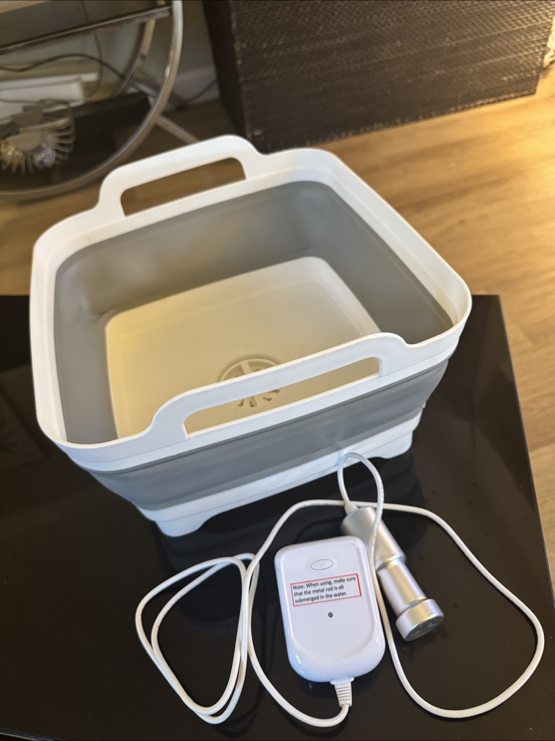 Ultrasonic Cleaner with collapsible basin - photo 2