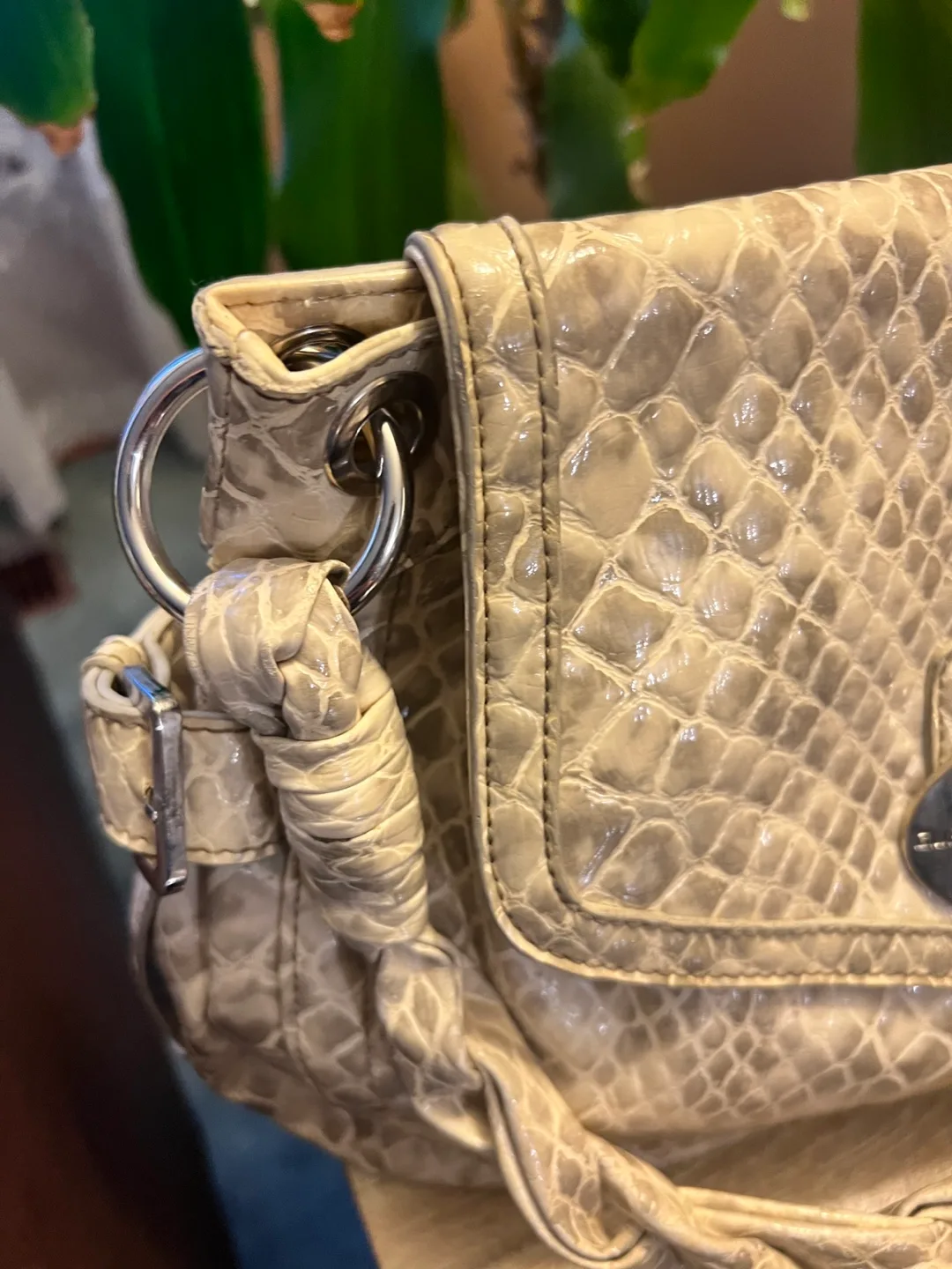 GUESS Snake Skin Pattern Handbag image indicator(3)