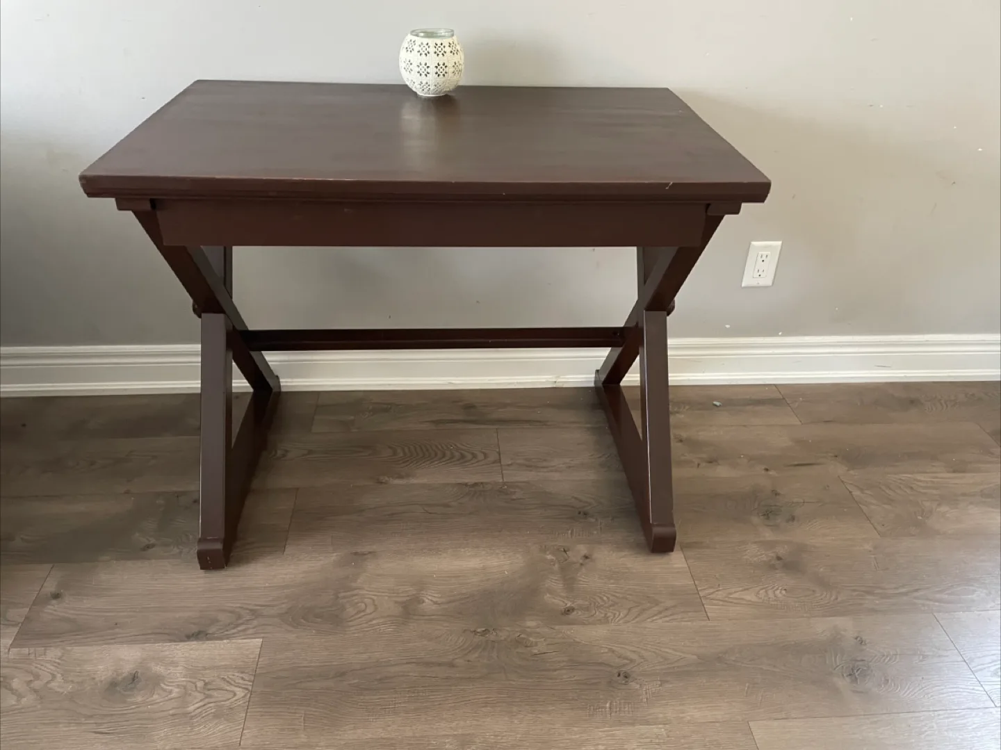 Brown desk /console / Side Table image indicator(3)