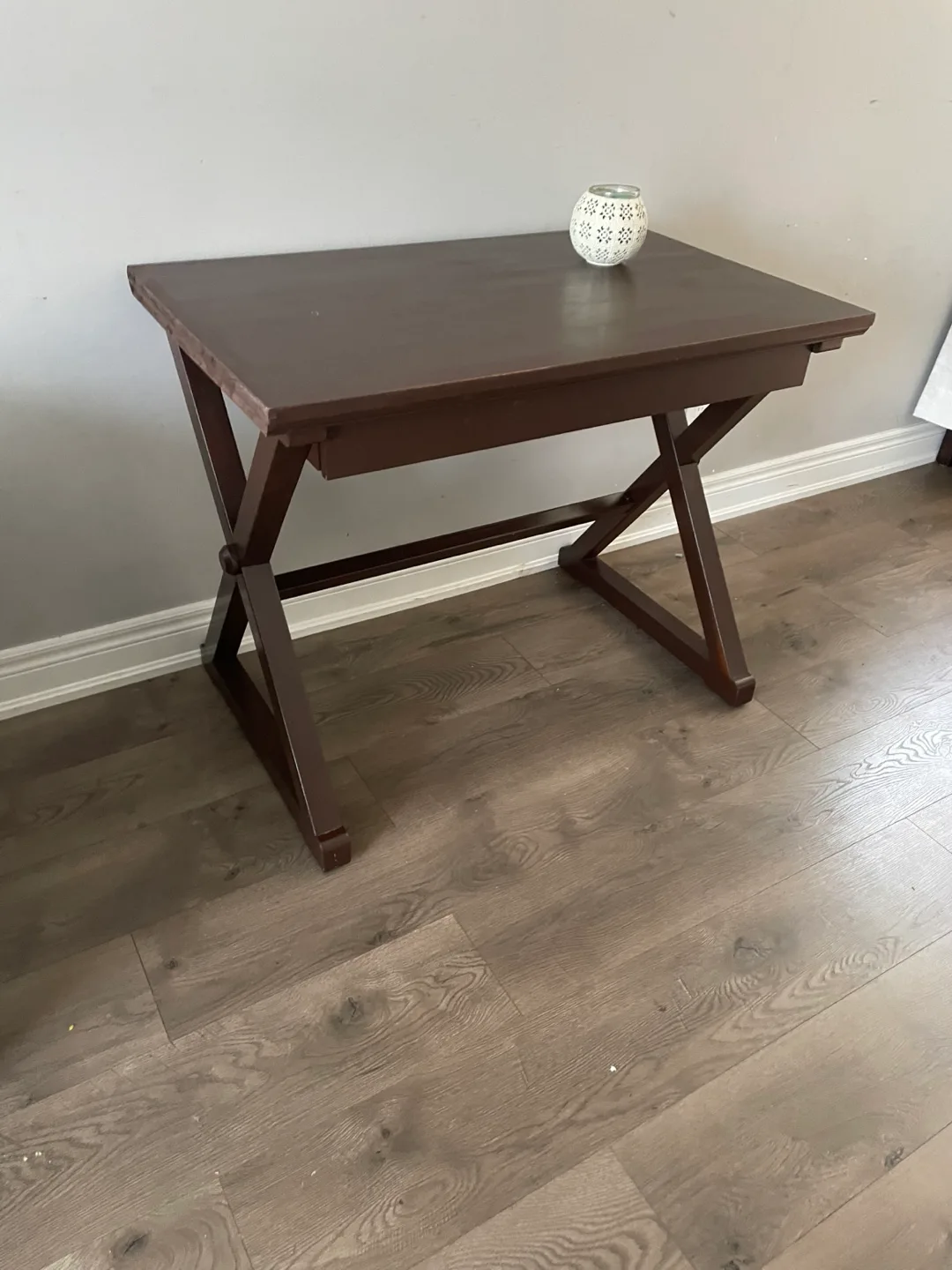 Brown desk /console / Side Table image indicator(2)