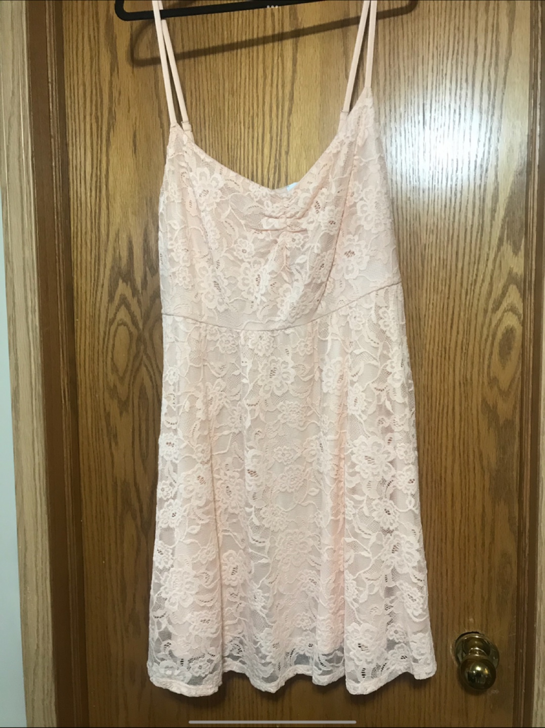 plus size lace blush dress - photo 2