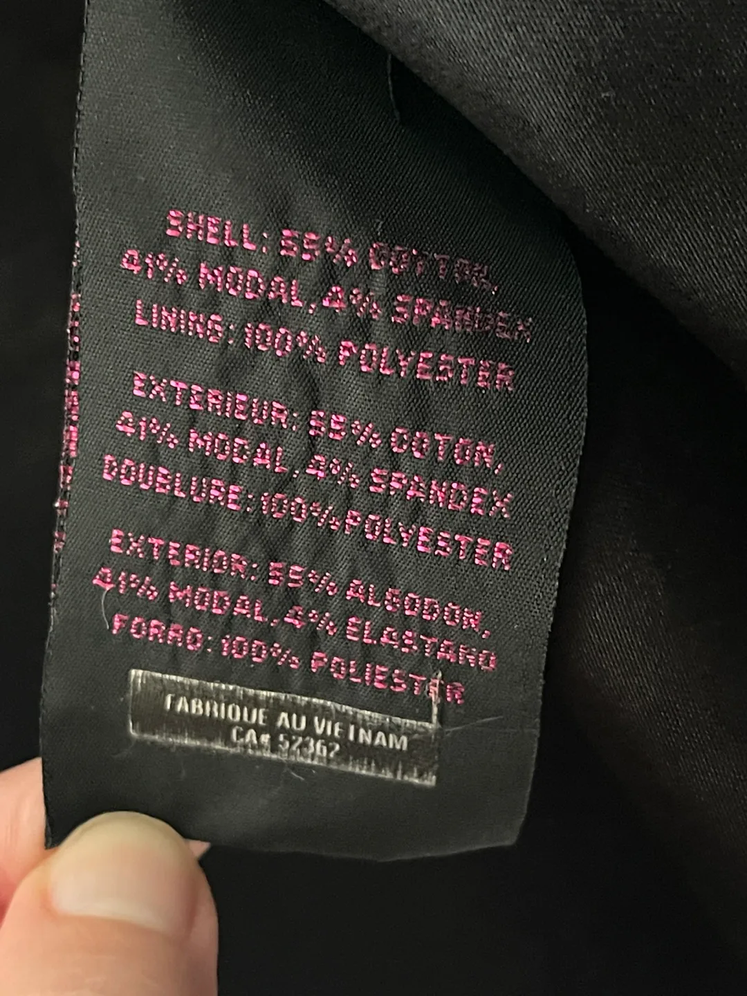 Betsey Johnson Polka Dot Bubble Hem Trench Coat size M image indicator(10)