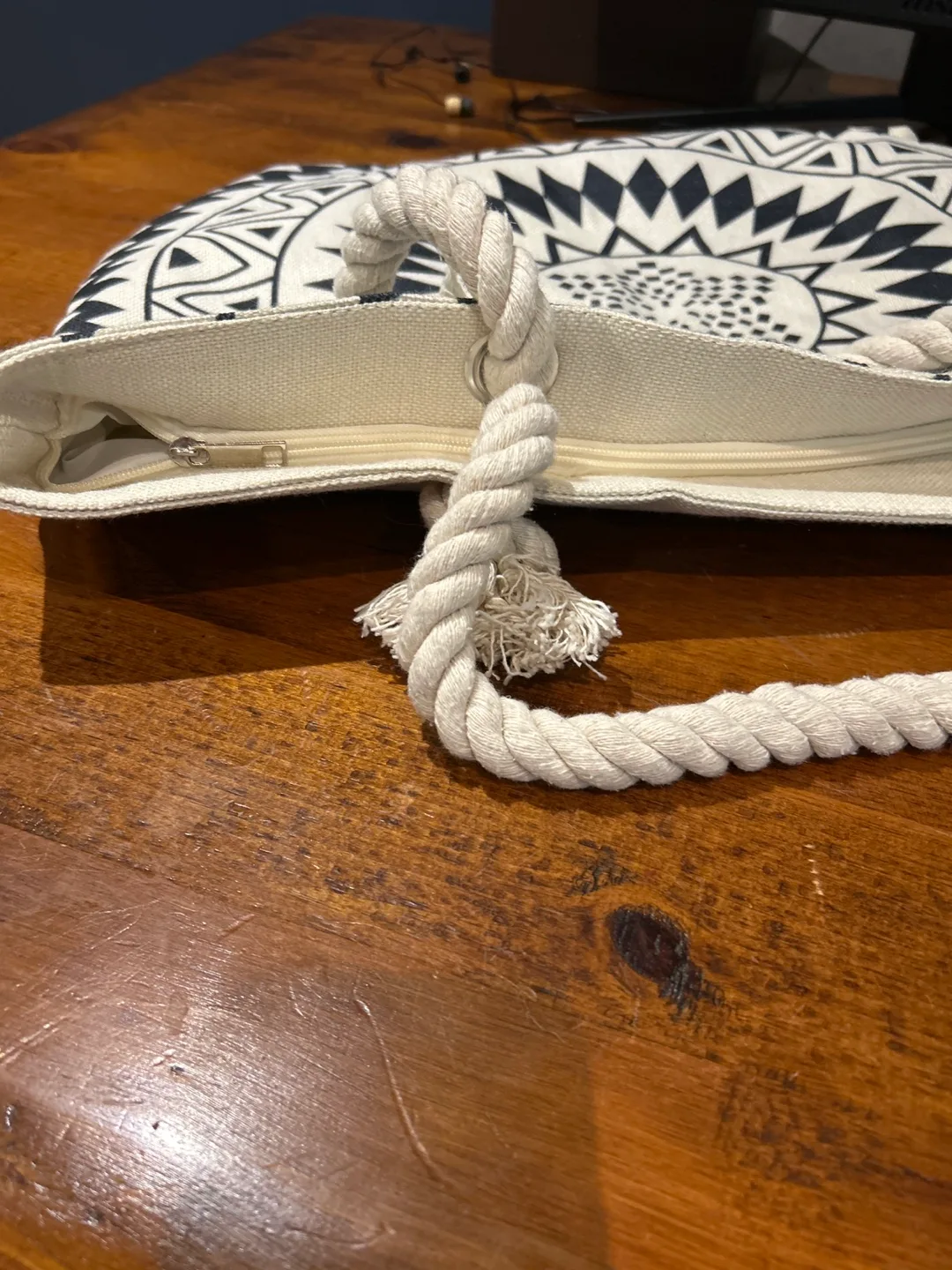 Patterned Tote Bag image indicator(3)