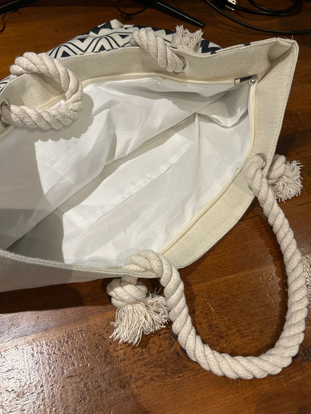 Patterned Tote Bag image indicator(2)