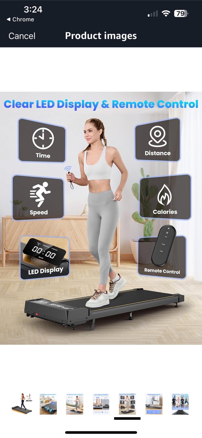 Portable treadmill - photo 2