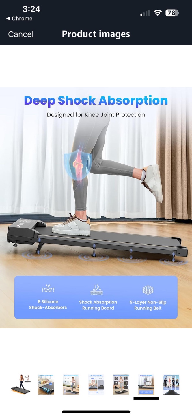 Portable treadmill - photo 3