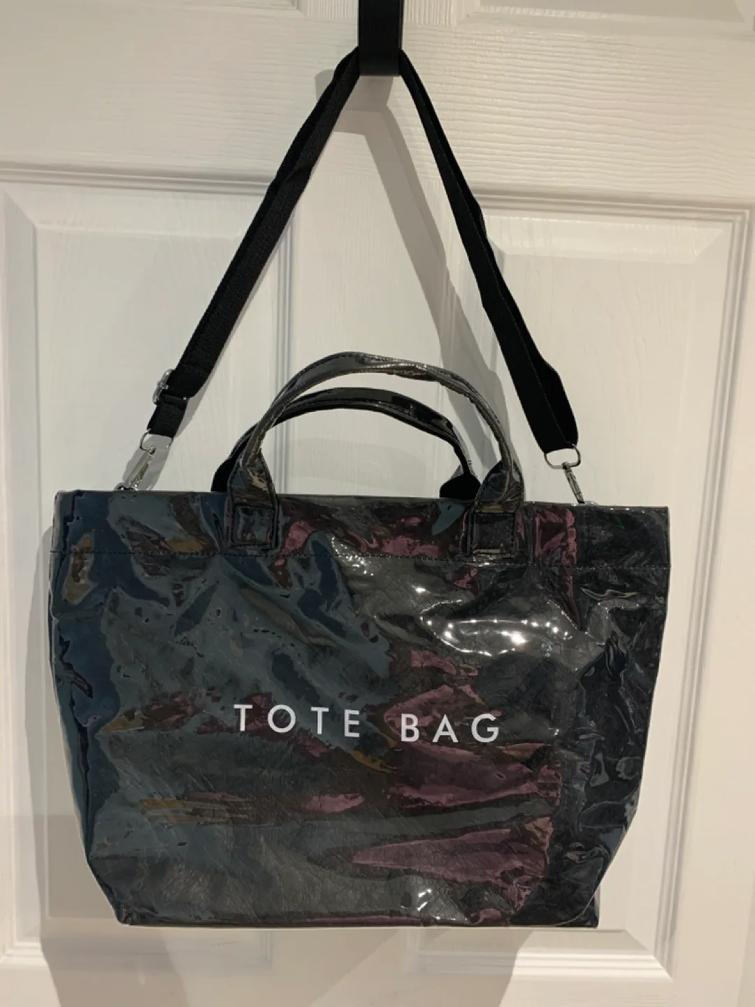 Black Tote Bag thumbnail