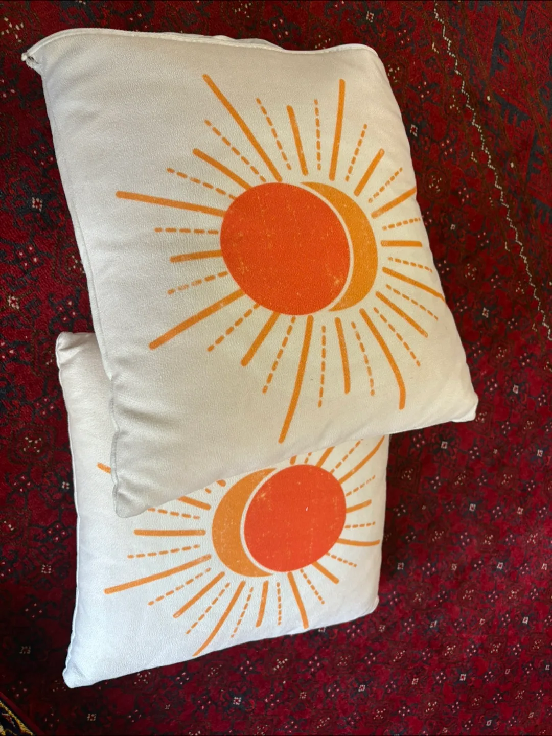 Decorative Sun & Moon Pillows thumbnail