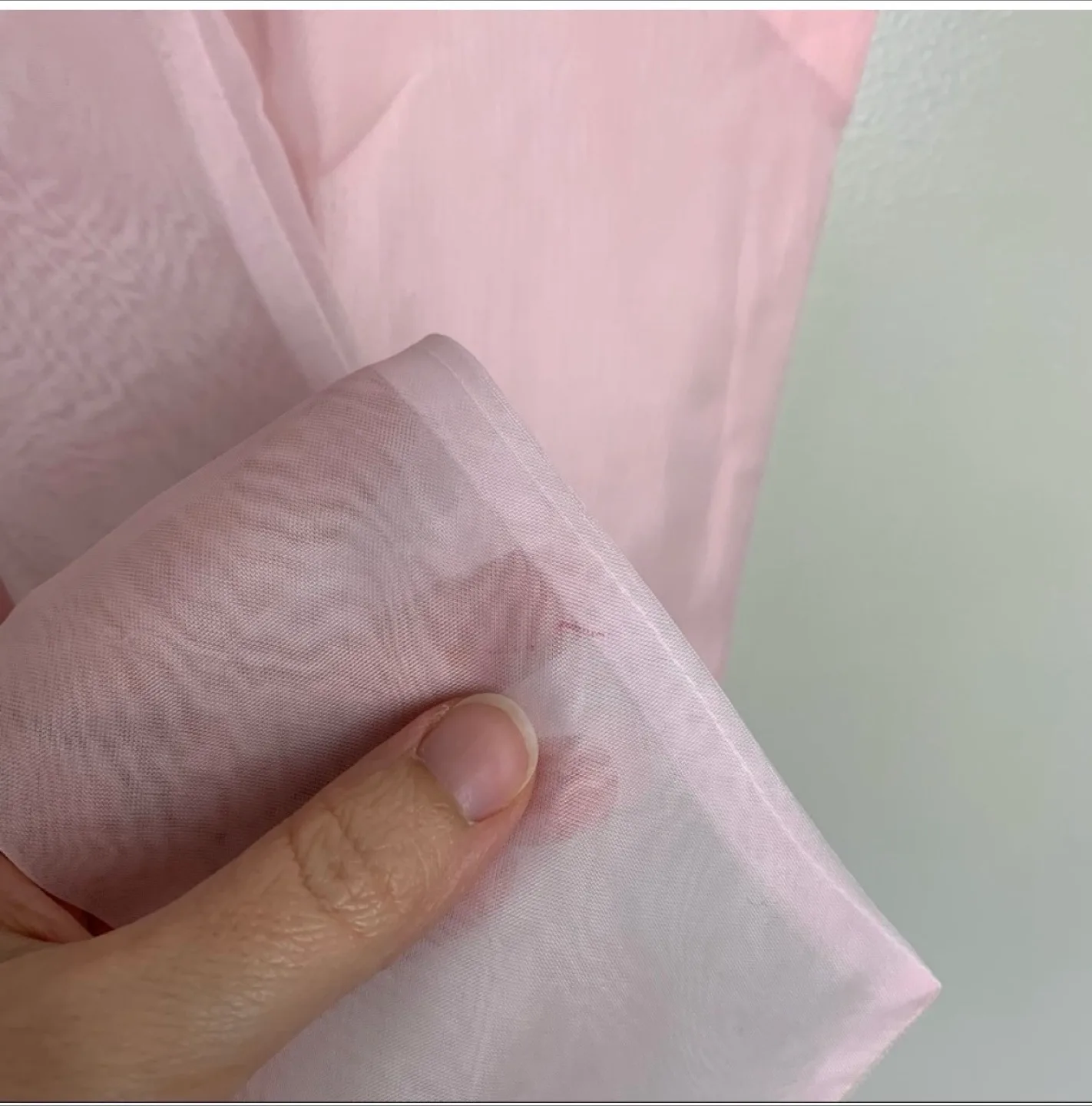 Vintage Pale Pink Tie-Front Vest image indicator(3)