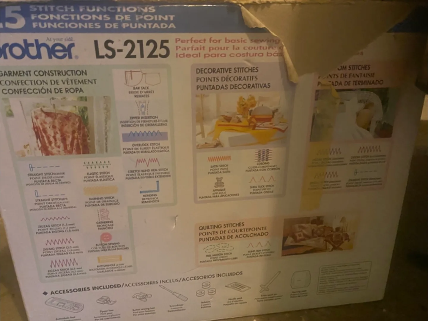 Brother LS-2125 Sewing Machine thumbnail