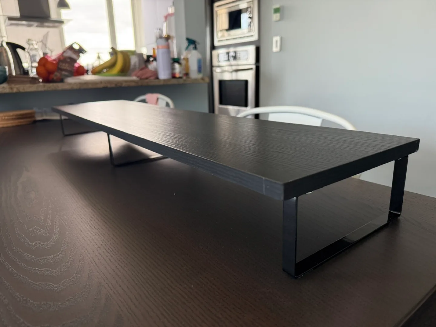 MotionGrey Monitor Riser Shelf (Black) thumbnail