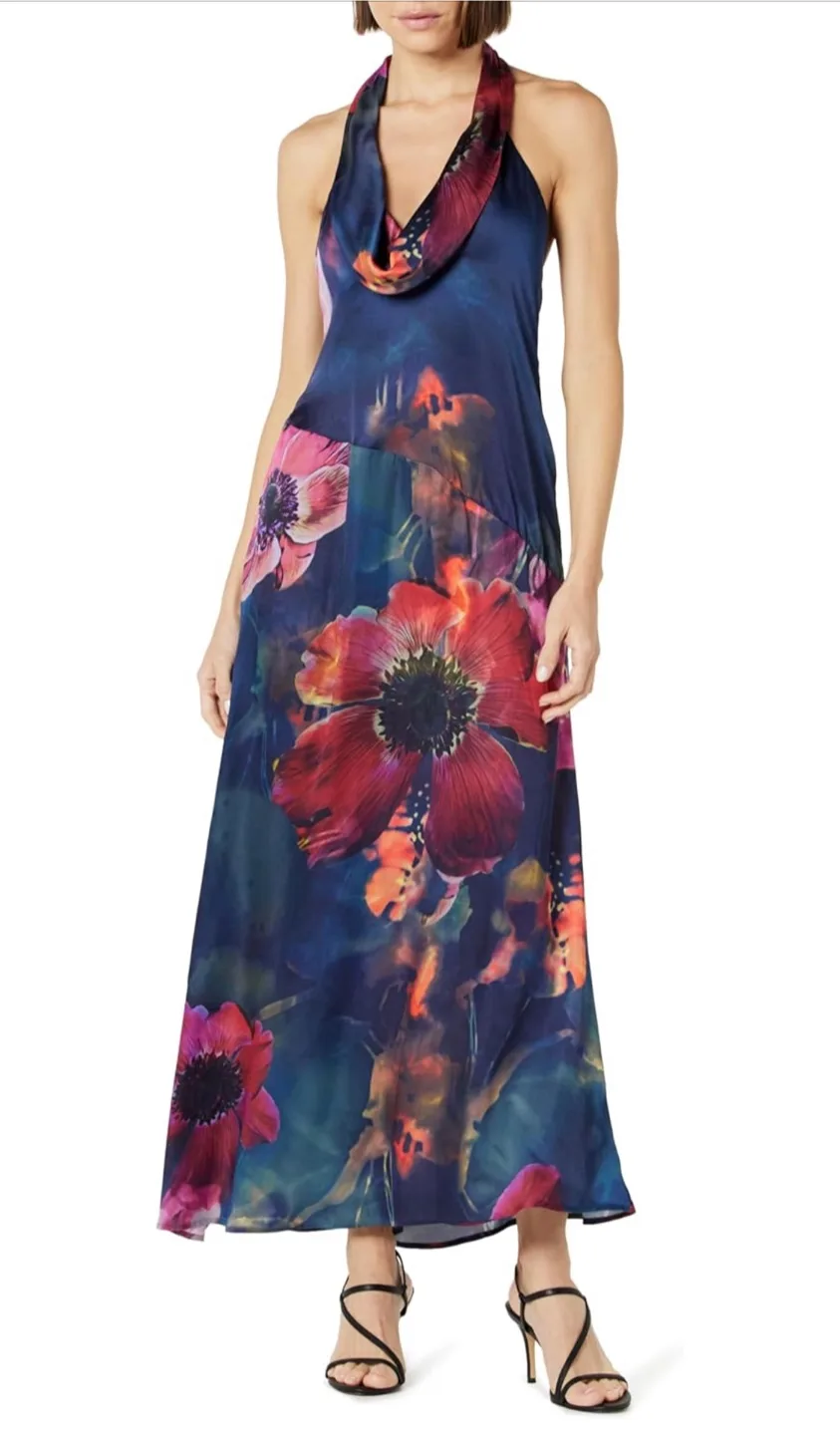 NEW! The Drop Womens Cowl Neck Maxi Dress thumbnail