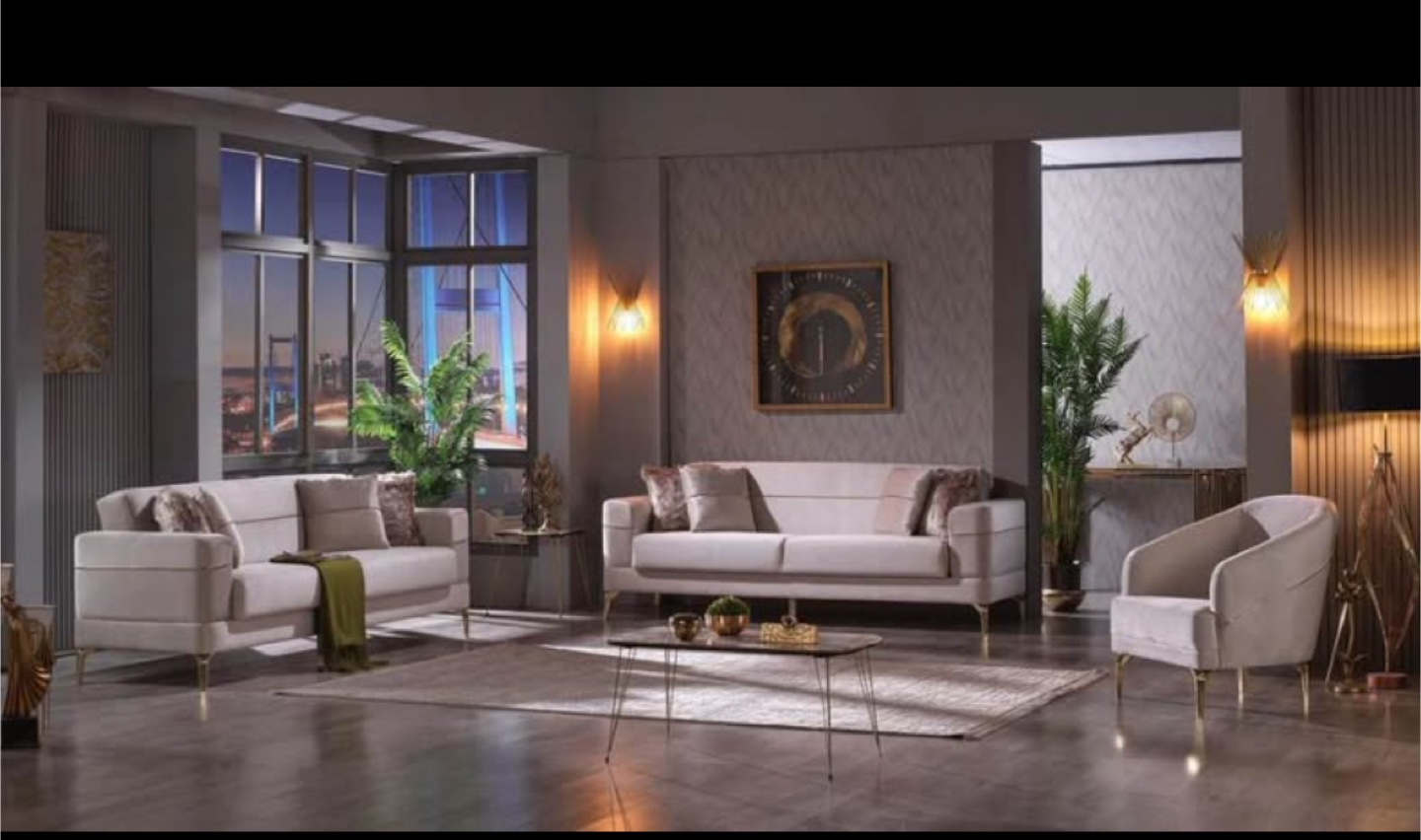 Luxurious Living Room Set