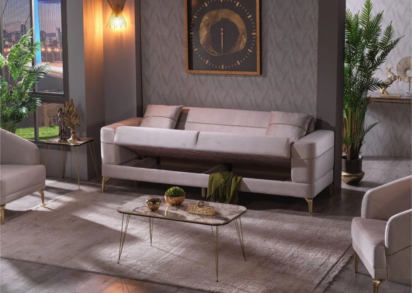 Luxurious Living Room Set - photo 4
