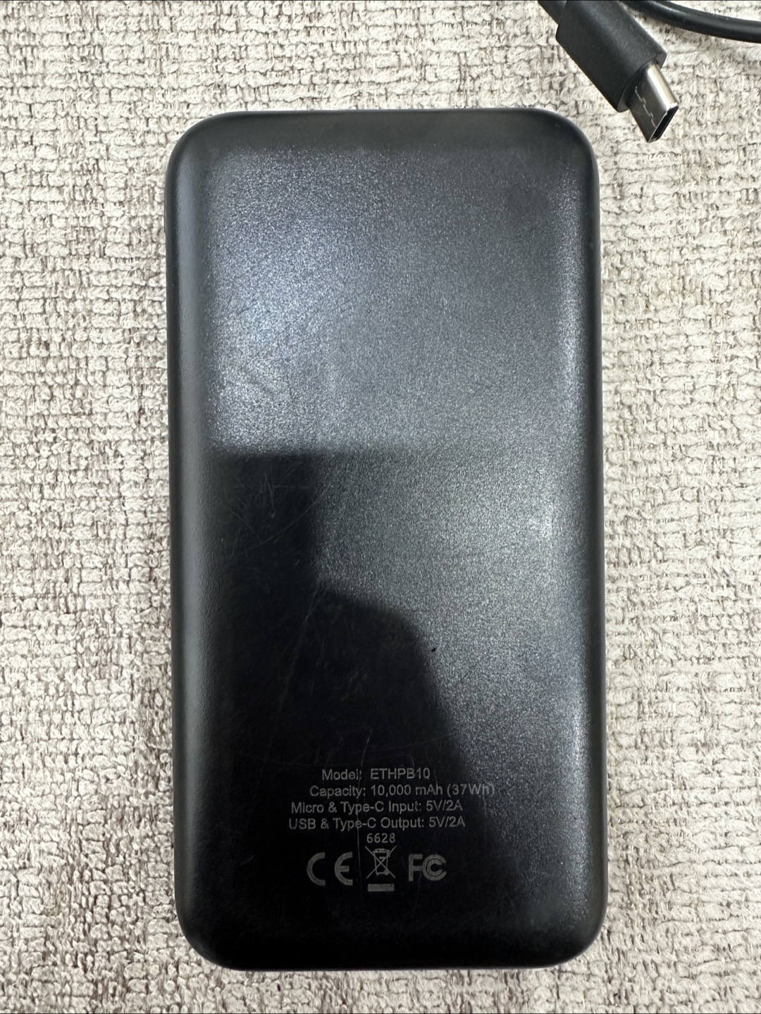 Helix 10,000mAh Portable Power Bank – Fast Charging - photo 2