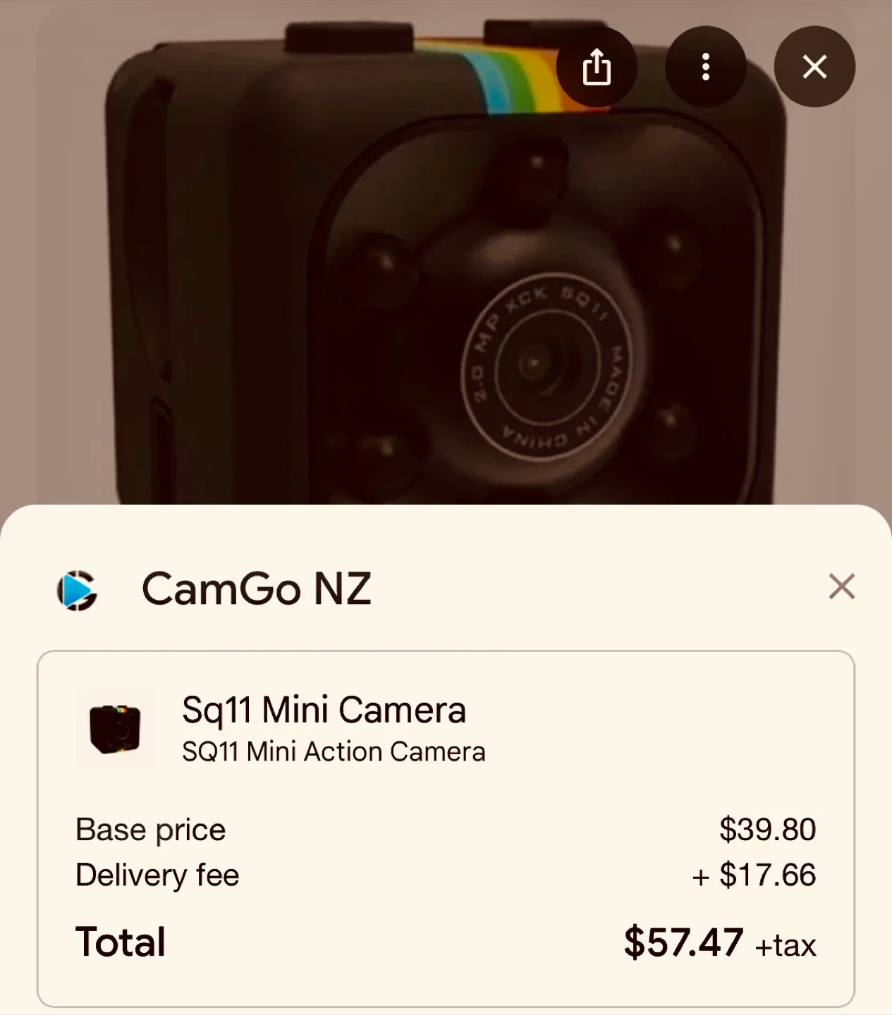 CAMARA /SQ11 .-Mini DV Camera image indicator(3)