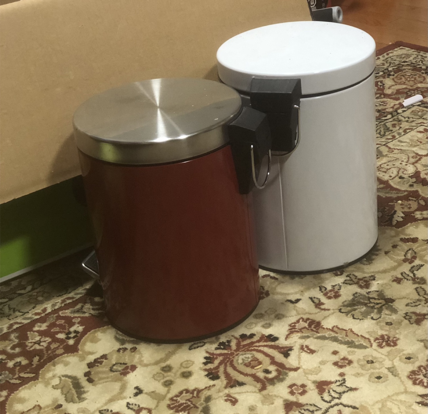Garbage cans
