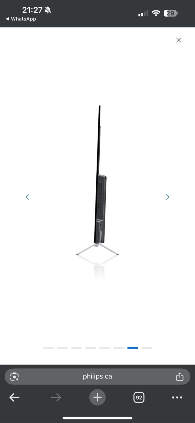 Philips 55” TV image indicator(4)