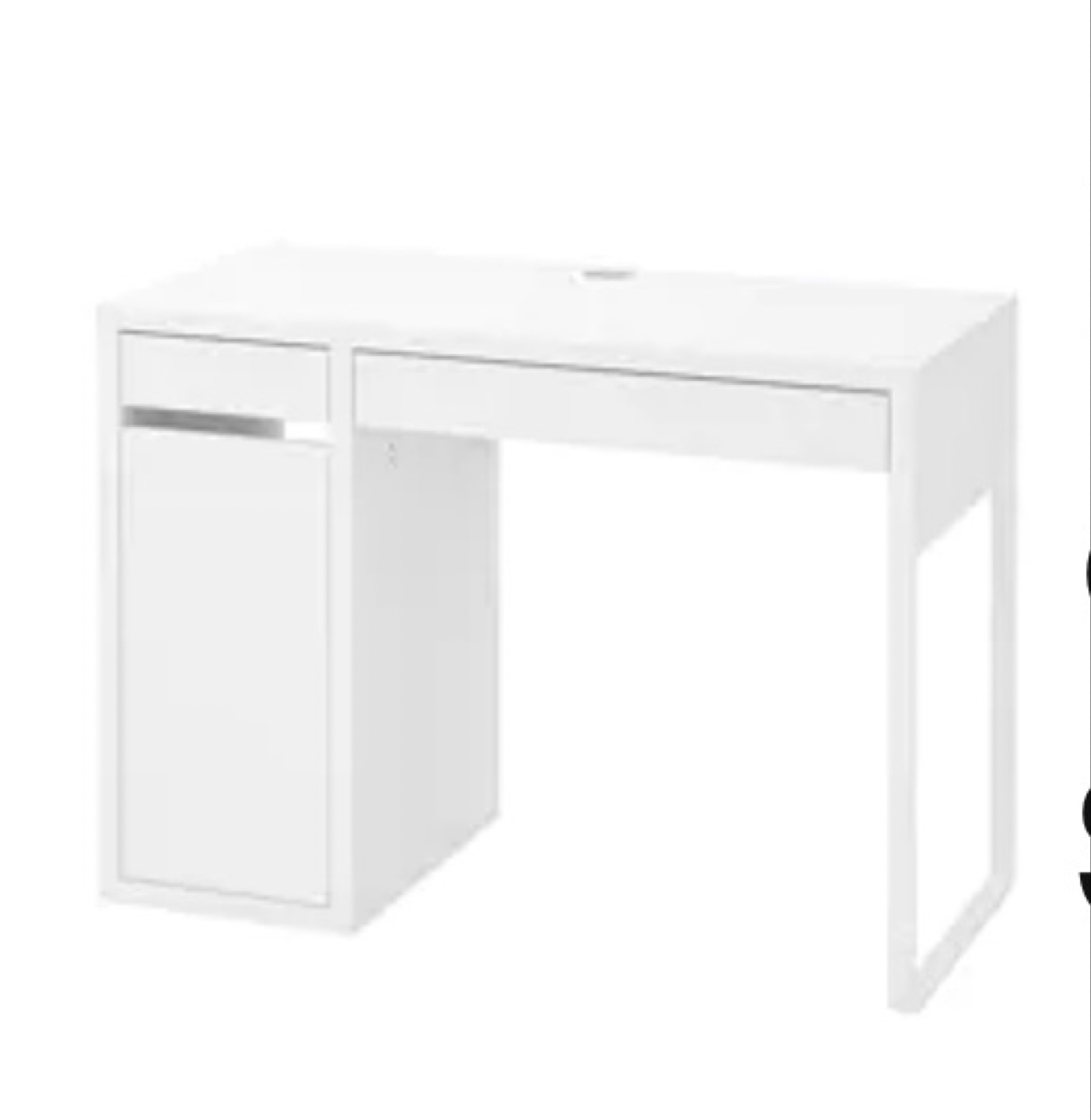 White Ikea Desk