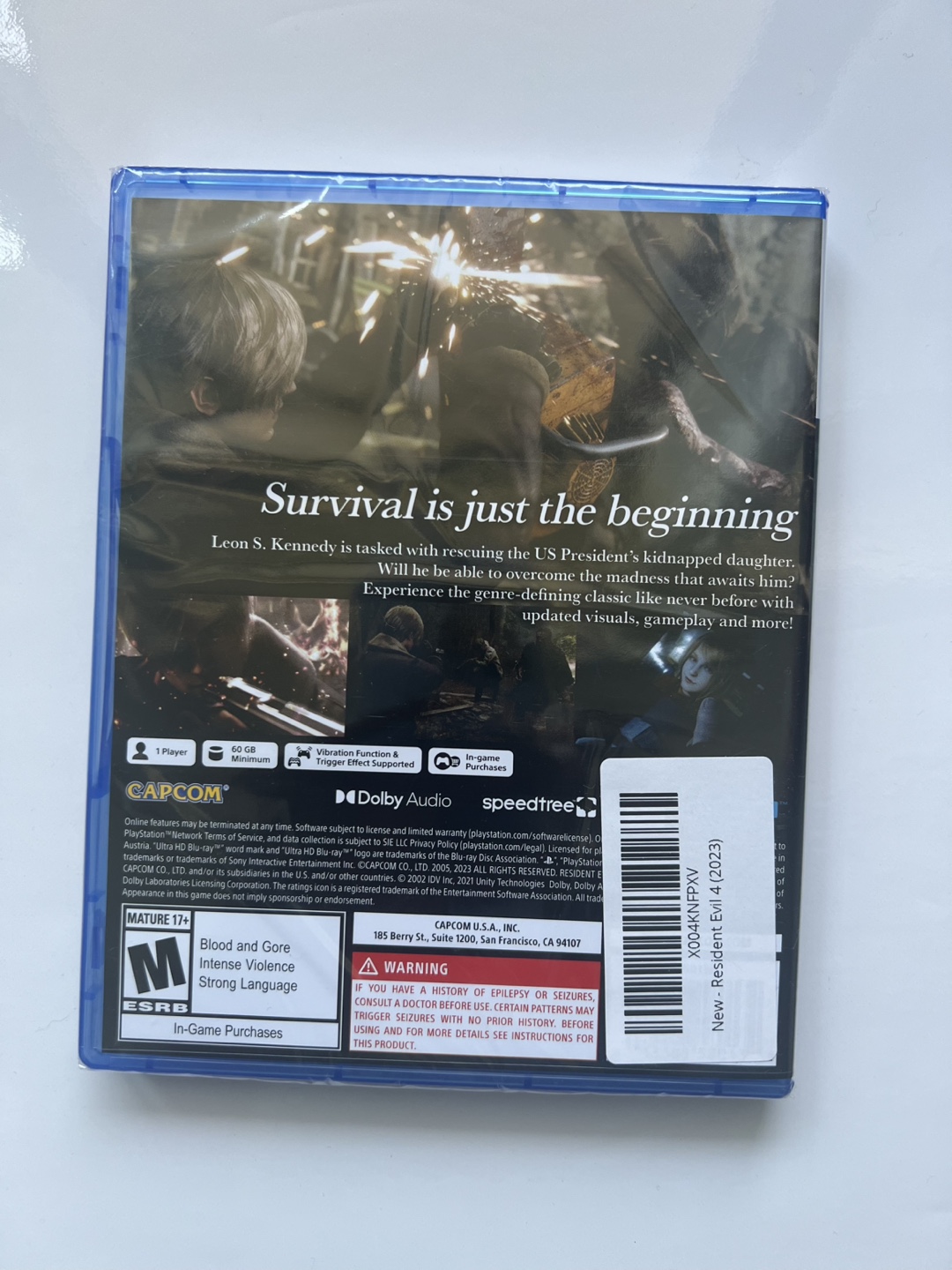 Resident Evil 4 - PS5 Game - photo 2