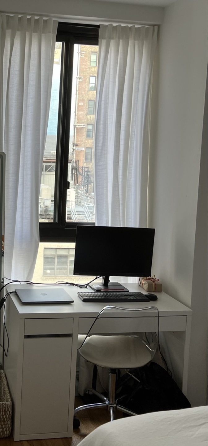 White Ikea Desk - photo 3