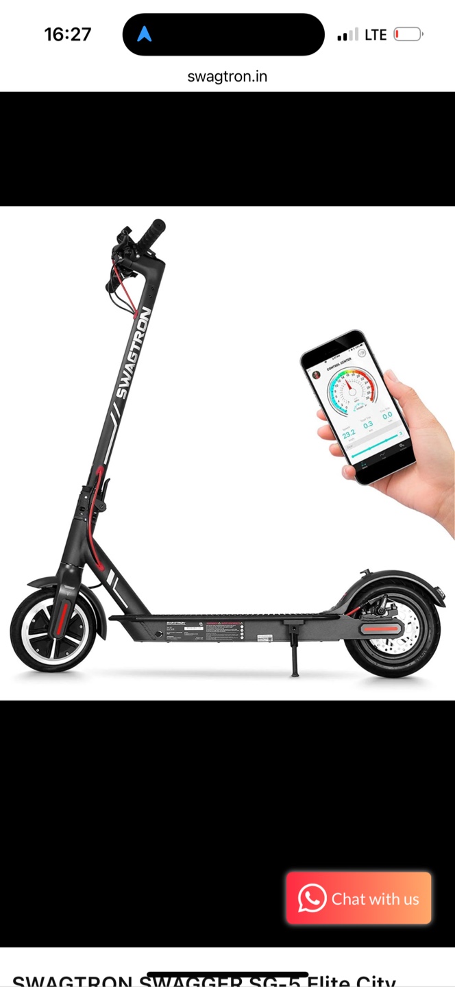 Swagtron Electric Scooter - photo 4