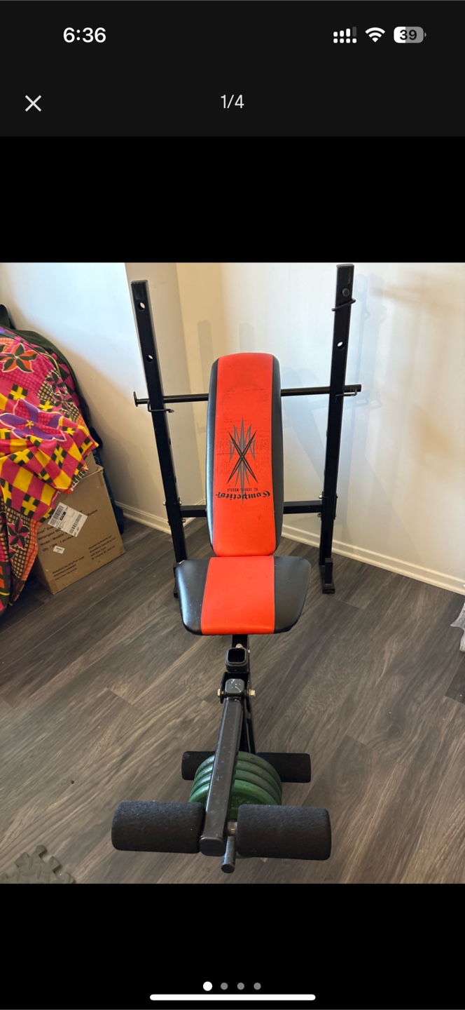 Competitor Weight Bench