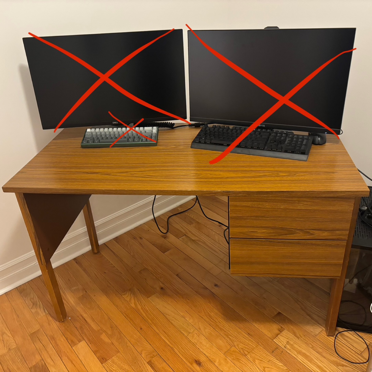 Wooden Desk — Free!