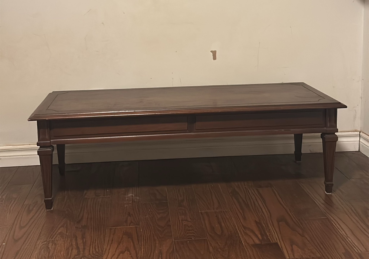 Dark Wood Coffee Table