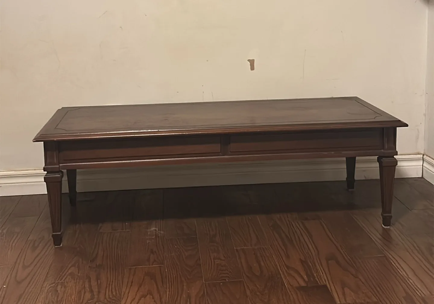 Dark Wood Coffee Table