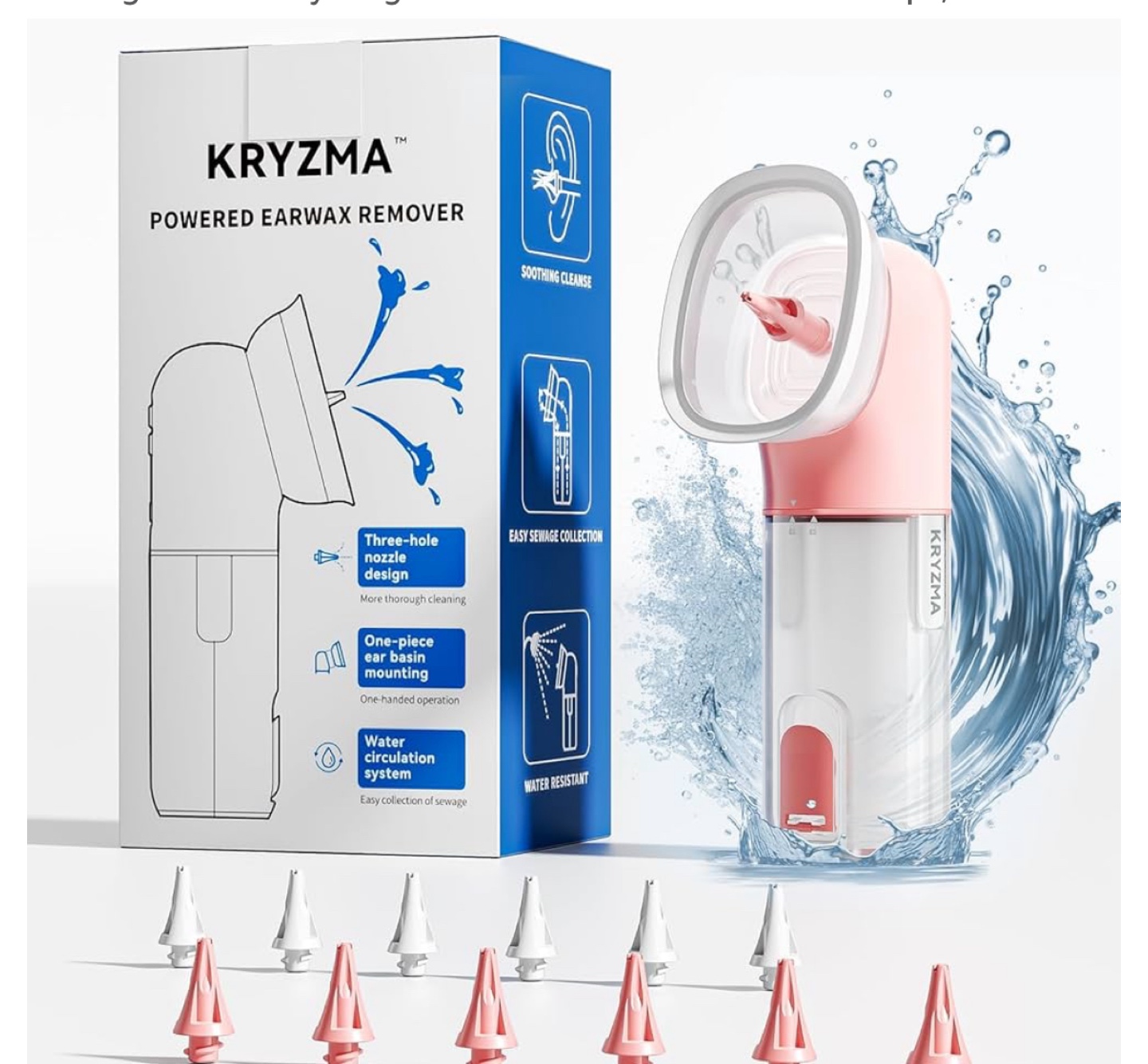 KRYZMA Powered Earwax Remover