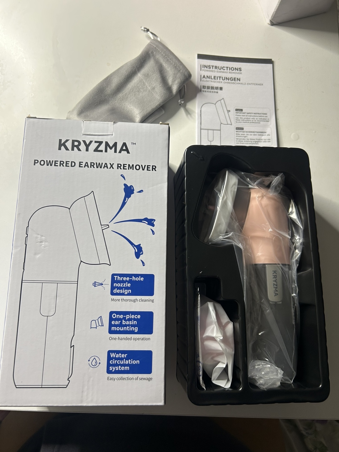 KRYZMA Powered Earwax Remover - photo 3