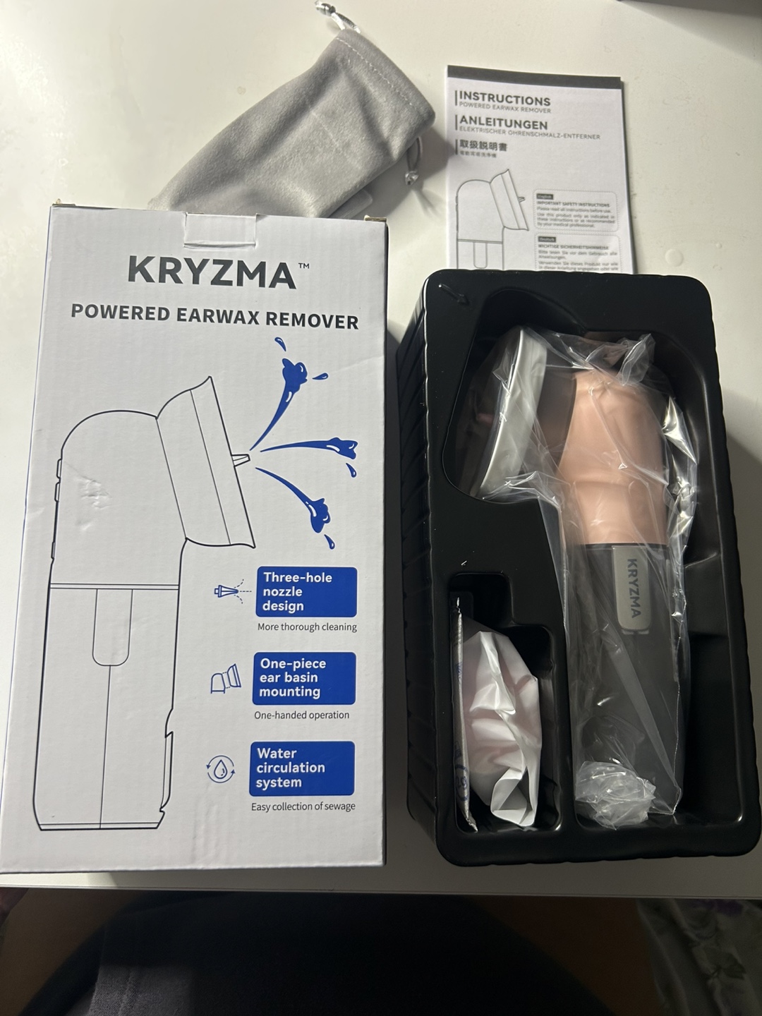 KRYZMA Powered Earwax Remover - photo 2