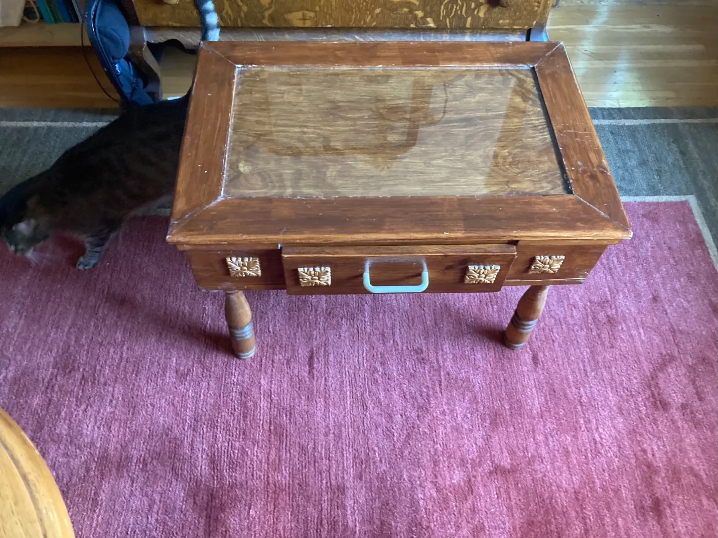 FREE Indonesian Wooden coffee table image indicator(3)