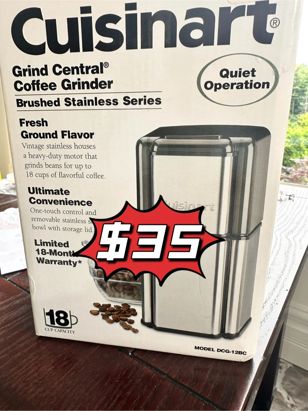 Cuisinart Coffee Grinder thumbnail