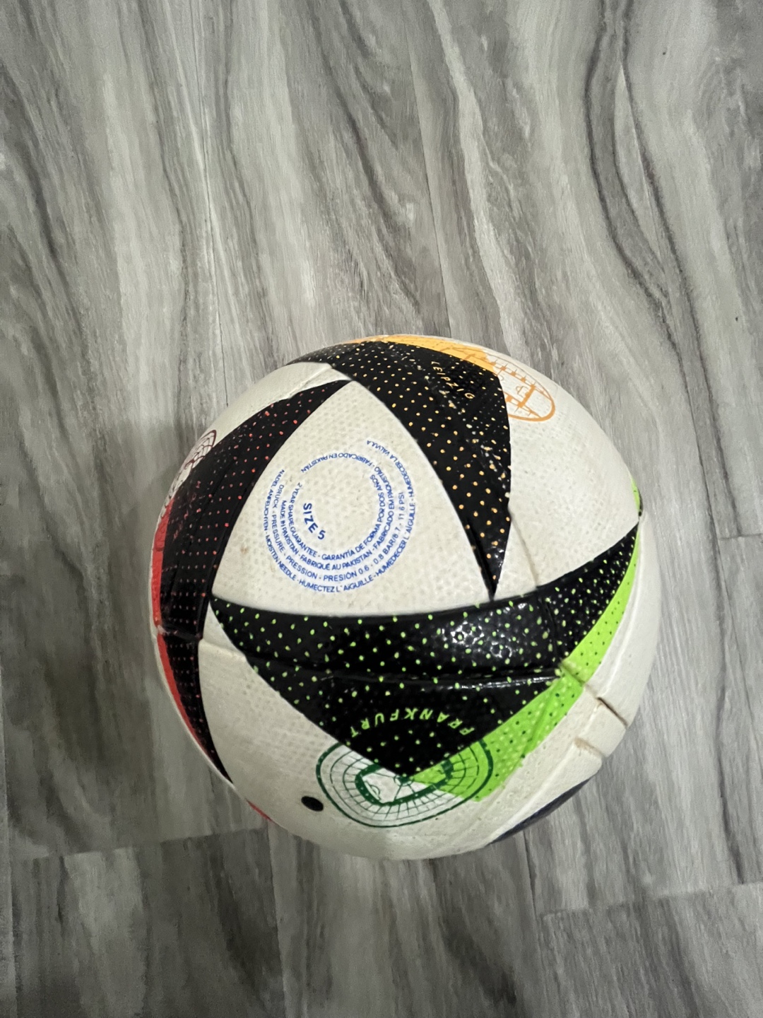 adidas Euro24 Pro Senior SoccerBall - Size 5 - photo 4
