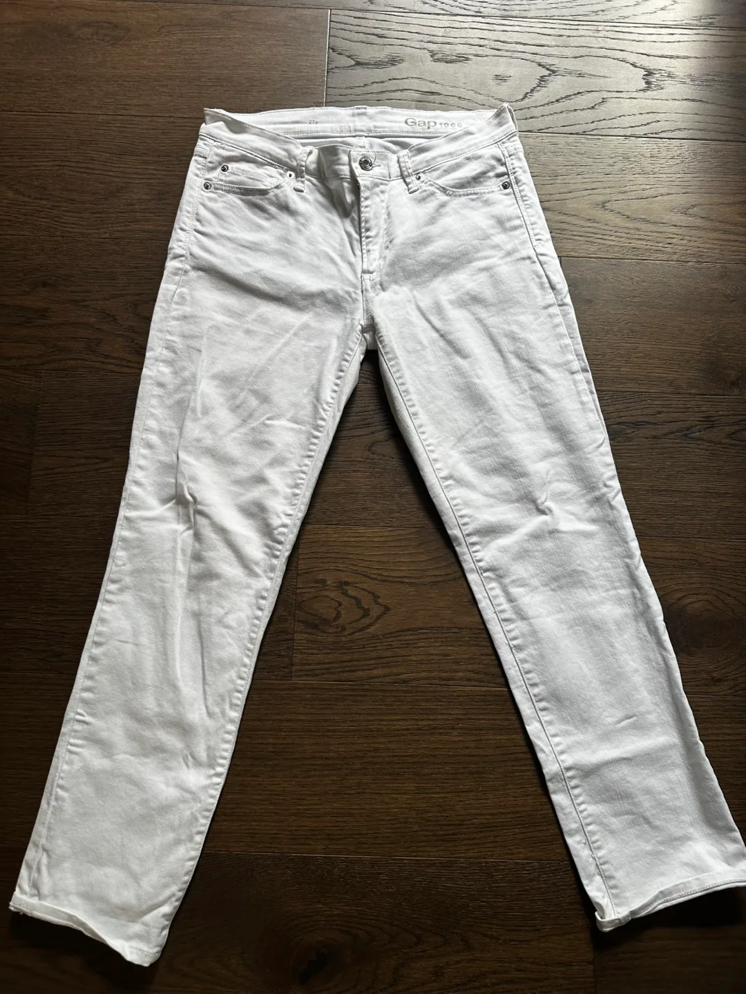 Gap 1969 White Jeans image indicator(2)