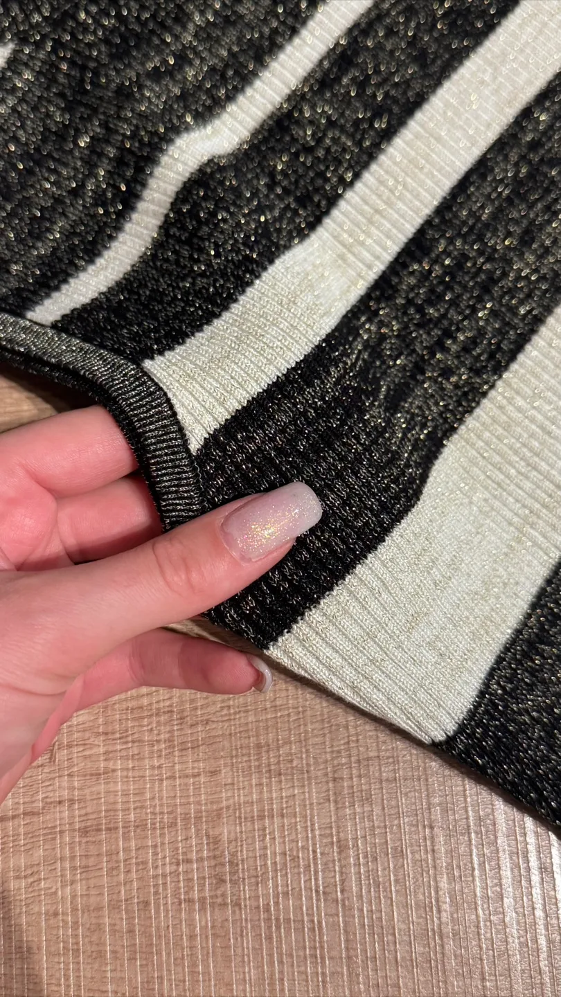 LU NYC Striped Sleeveless Midi Dress - Medium image indicator(3)