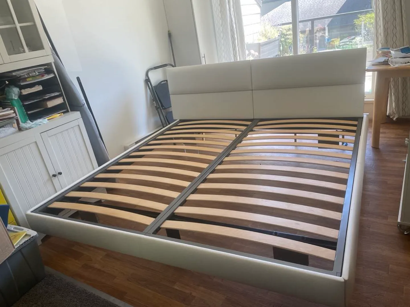 King Bed Frame with Headboard made in Italy image indicator(3)