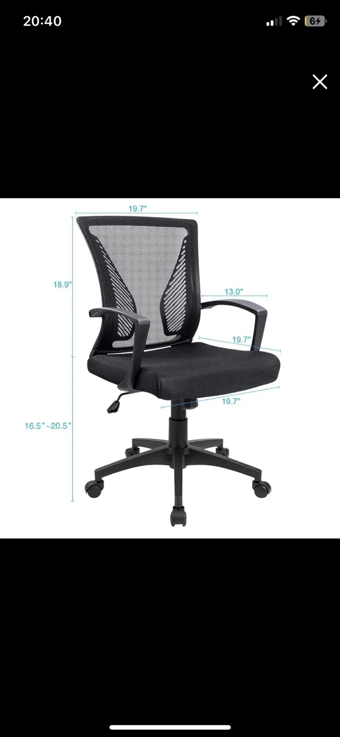 Black Office Chair thumbnail