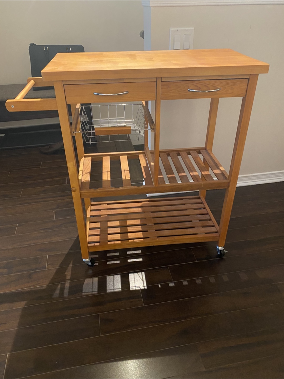 Wooden Kitchen Cart/Island