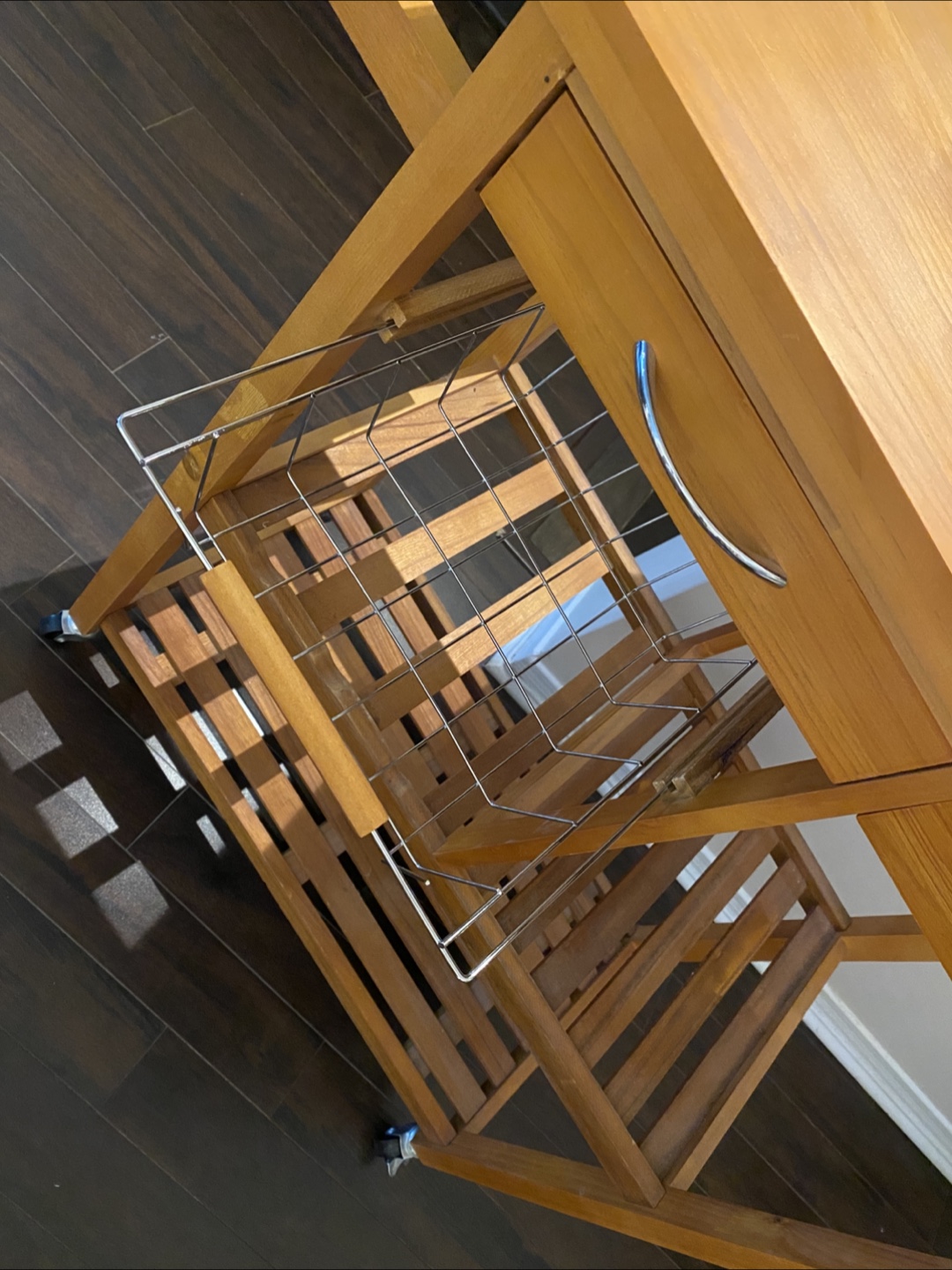 Wooden Kitchen Cart/Island - photo 3