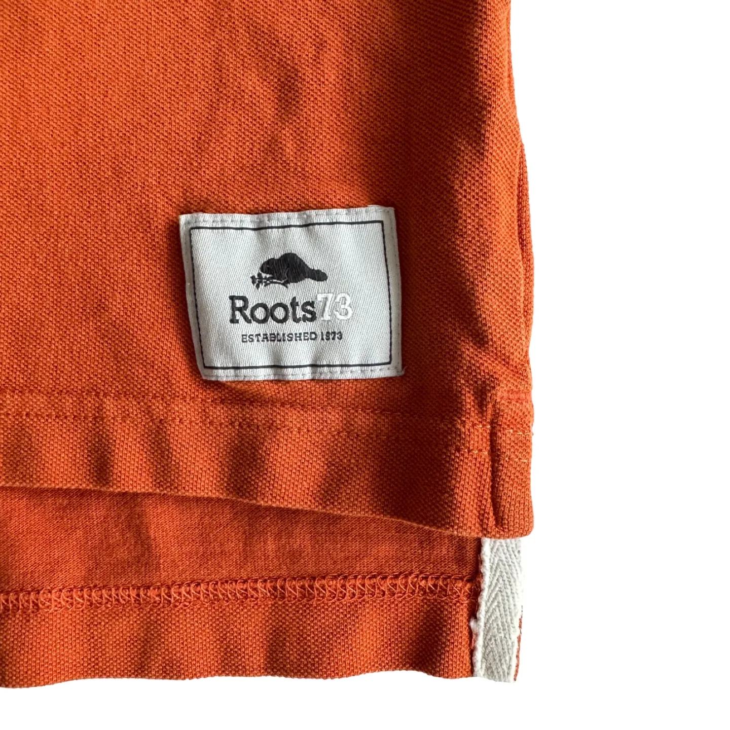 Roots Orange Polo Shirt Size Large image indicator(6)
