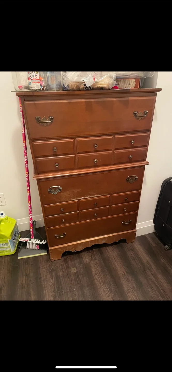 Dresser vintage wooden 🥕💚 thumbnail