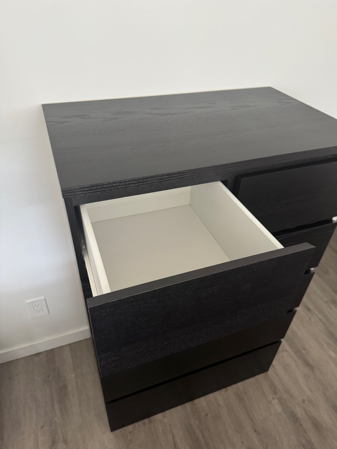 IKEA MALM 6-Drawer Dresser – Black-Brown - photo 4