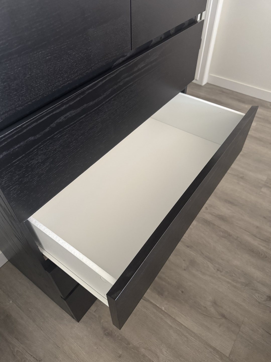 IKEA MALM 6-Drawer Dresser – Black-Brown - photo 5