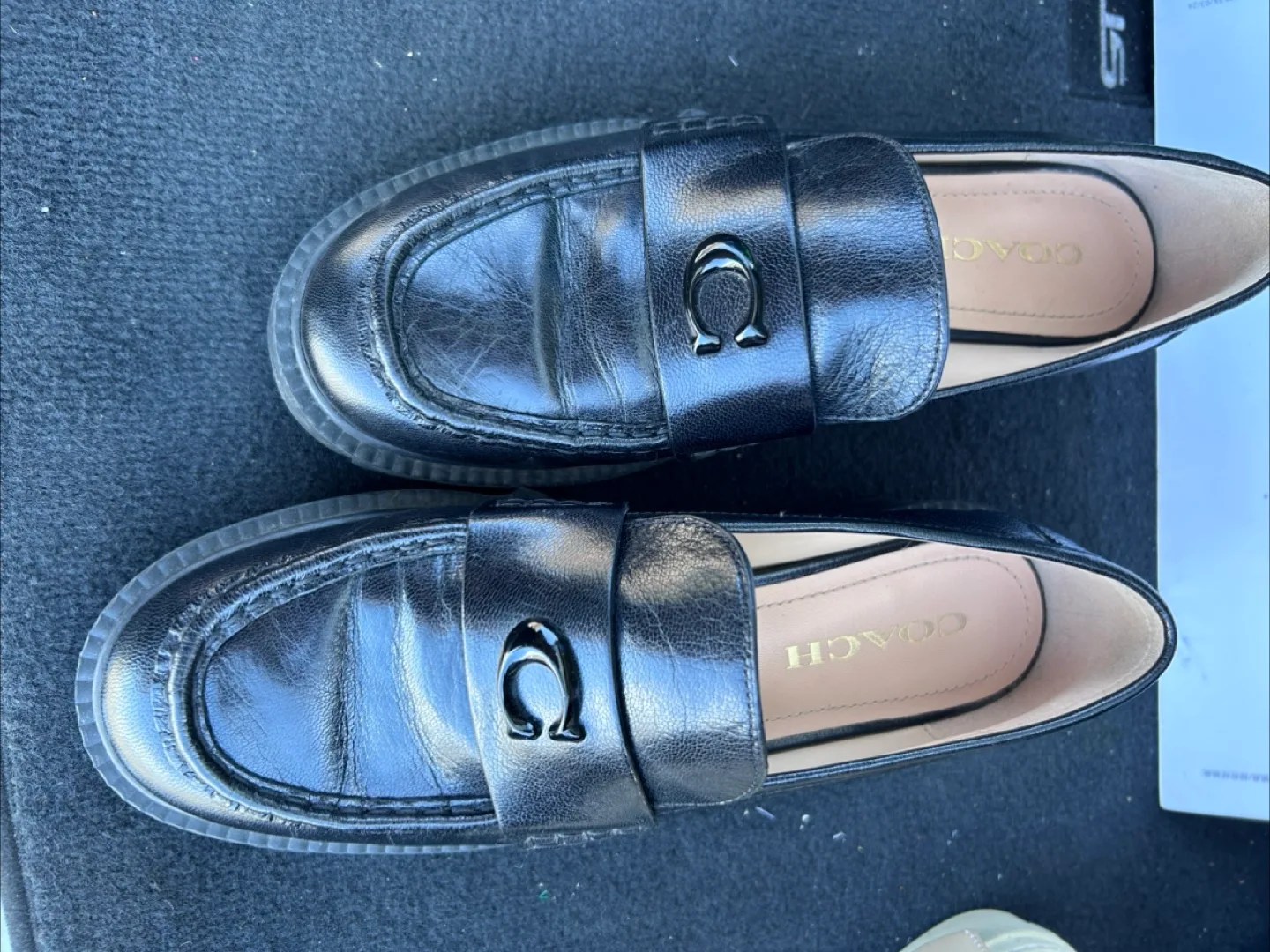 Coach Black Loafers image indicator(3)
