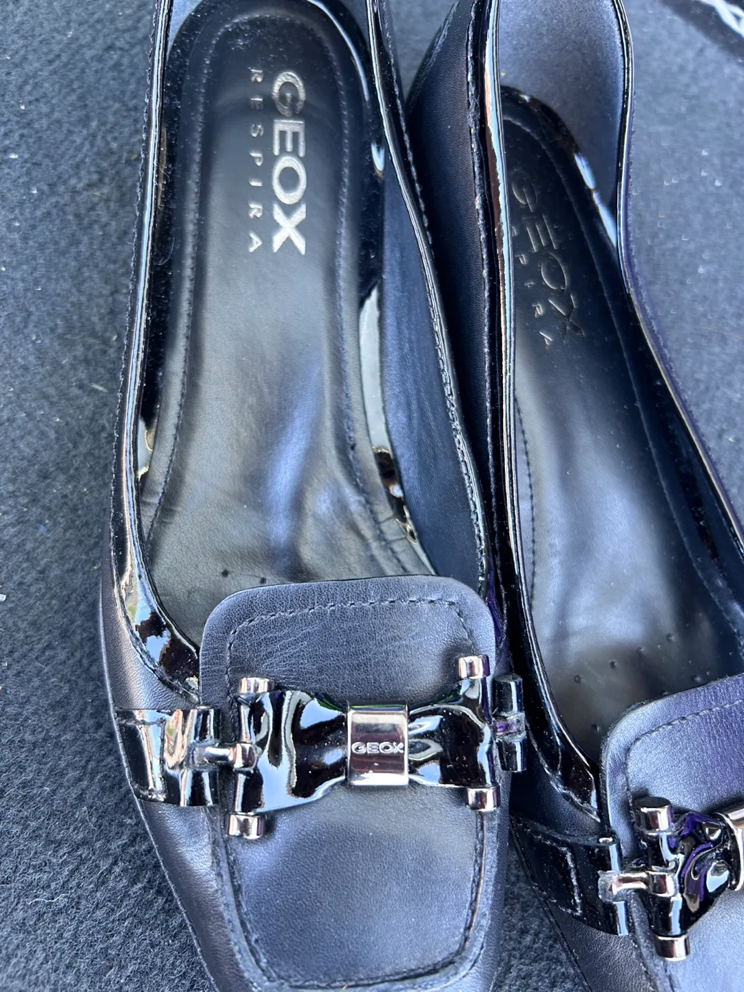 Geox Black Loafers image indicator(2)