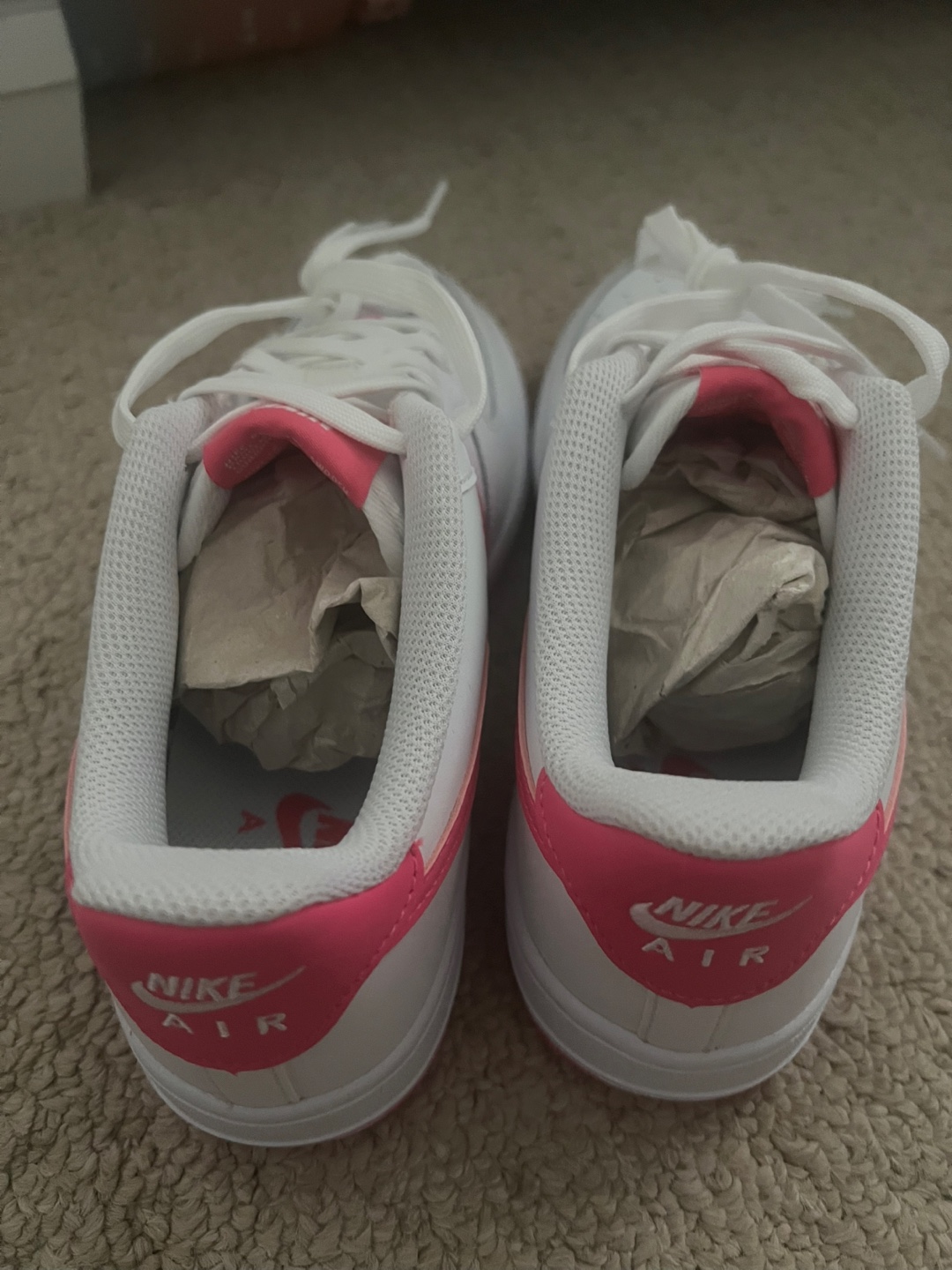 Nike Air Force 1 Low White Pink Sneakers - photo 3