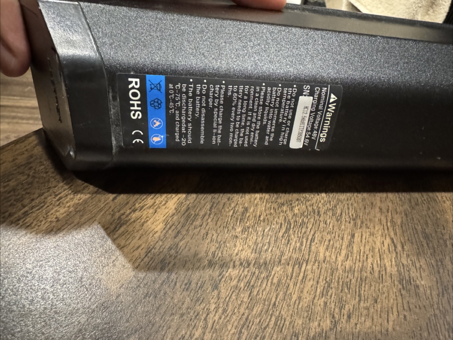 48V 12.5Ah E-Bike Battery - photo 5
